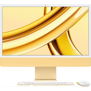 Apple iMac 24 yellow