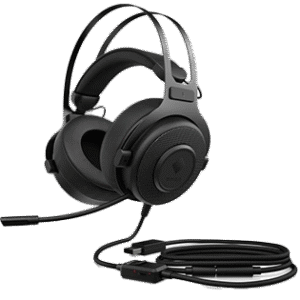 HP OMEN Blast Headset (1A858AA) – Wired Gaming Headset with 7.1 Surround Sound and Noise-Cancelling Mic