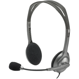 Logitech H111 Wired Headset with Stereo Headphones
