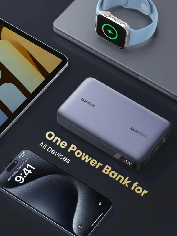 UGREEN 20000mAh Two-Way Fast Charging Power Bank (25188)