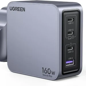 UGREEN Nexode Pro 160W 4-Port GaN Fast Charger Set UK (25878)