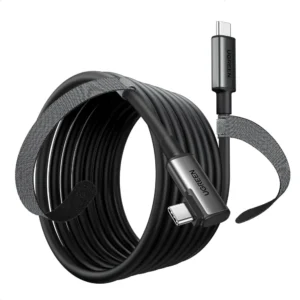 UGREEN Right Angle USB-C to USB-C Link Cable 5m (Black) 90629 thumbnail