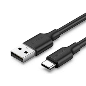 UGREEN USB-A 2.0 to USB-C Cable 1m (Black, 60116)